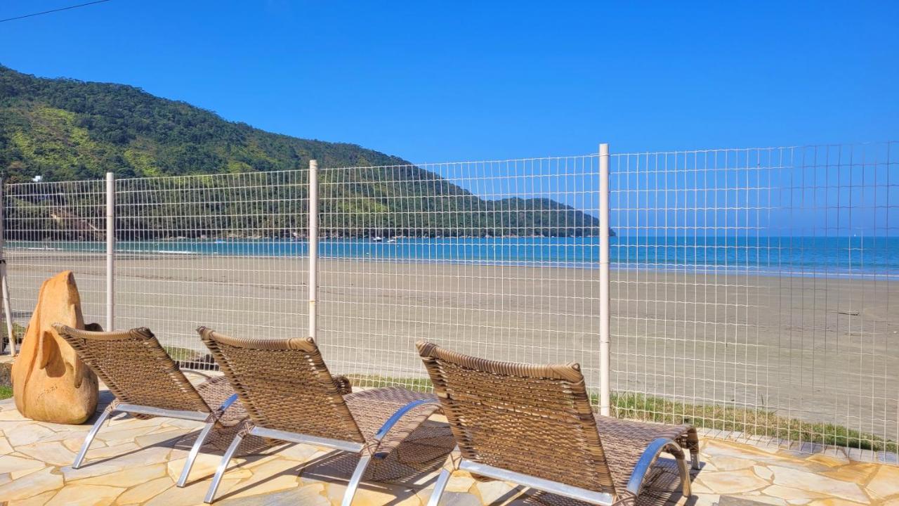 Pousada Areia E Mar Ubatuba Exterior foto